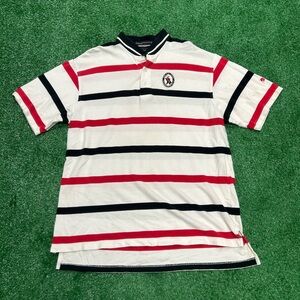 Men’s Vintage Izod Striped Polo Shirt